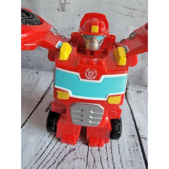Transformers Rescue Bots Rescan Heatwave the Fire-Bot Truck Playskool Heroes Toy - Picture 3 of 8